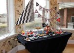 pirate party ship table